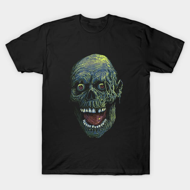 Classic Tarman Skeleton Horror T-Shirt by Suka Gitarsar